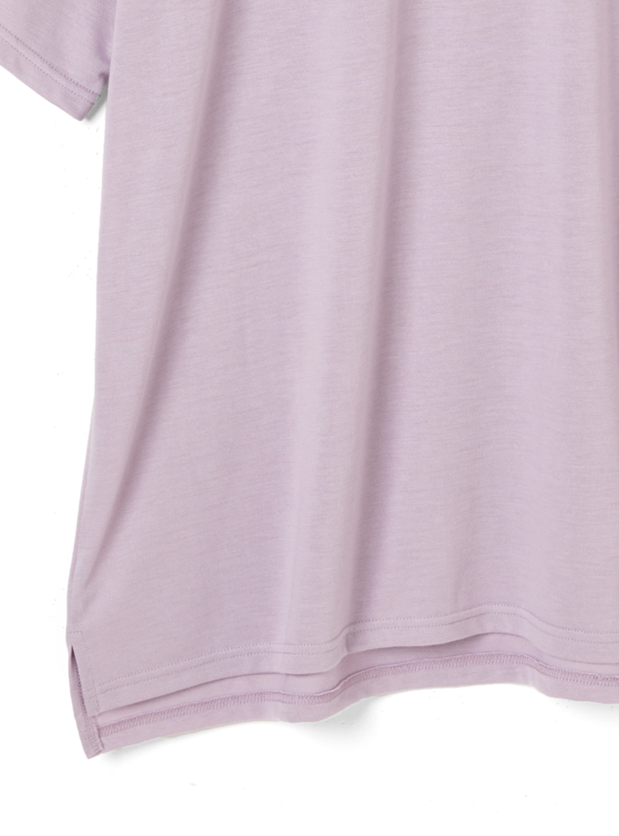 バックロゴプリントTシャツワンピース