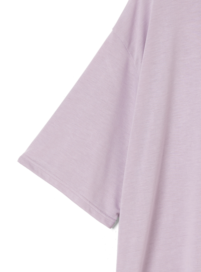 バックロゴプリントTシャツワンピース