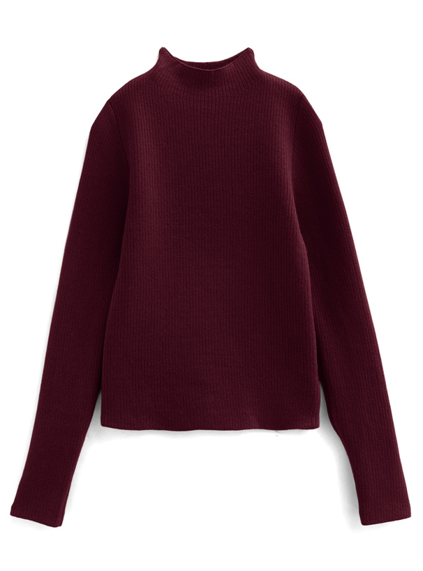 裏シャギーハイネックニットトップス[ru1152] | レディース