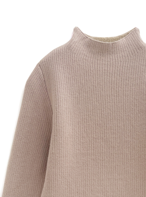 裏シャギーハイネックニットトップス[ru1152] | レディース