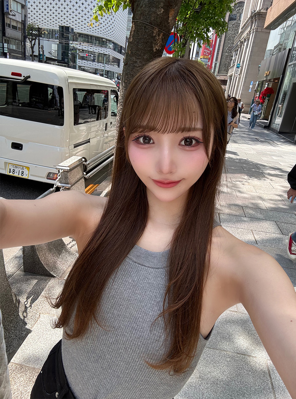 パッド入りアメスリリブニットタンクトップ