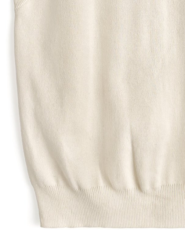 アメリカンスリーブニットトップス