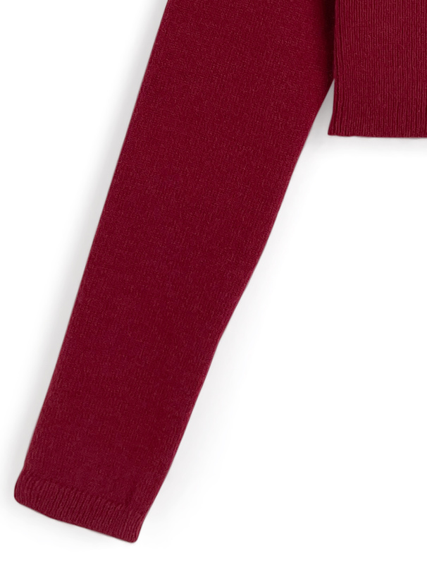 ハイネックニットトップス