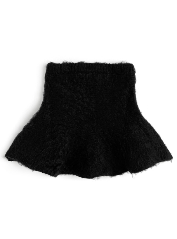 フレアニットミニスカート[ru1206]