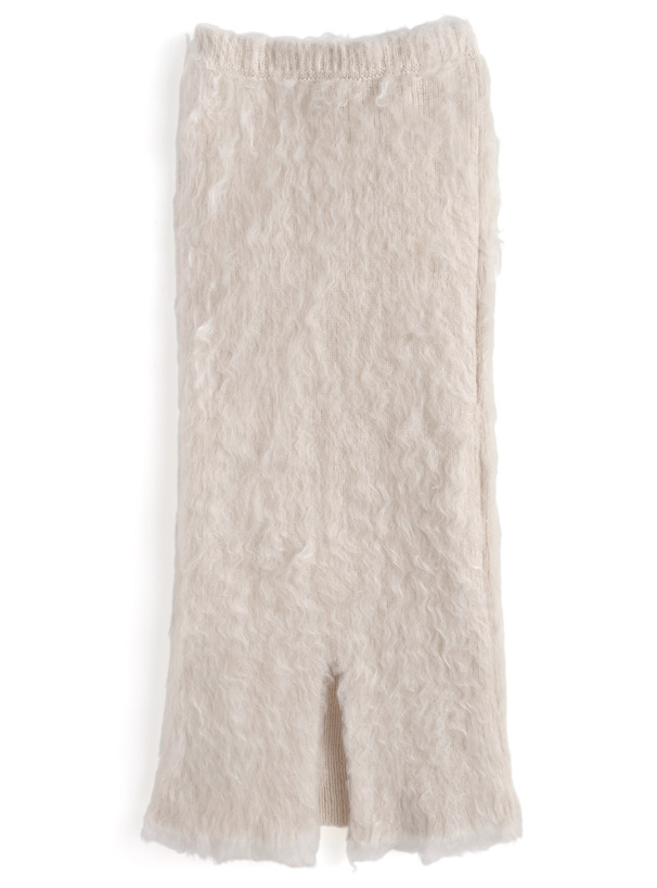 ニットタイトロングスカート