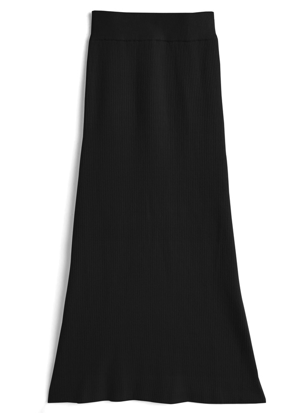 裏シャギーニットロングスカート