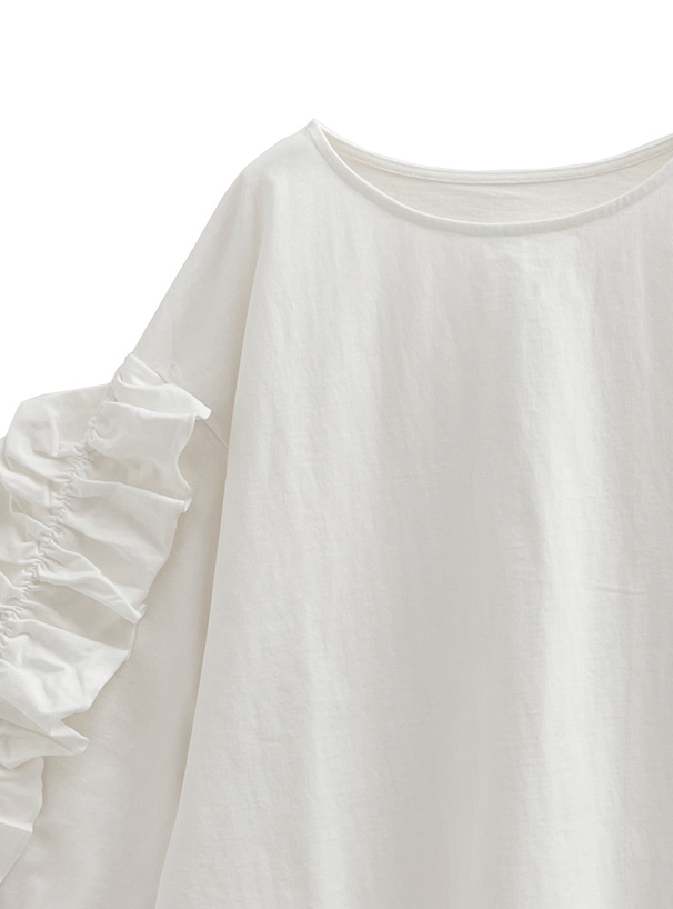 フリルスリーブトップス