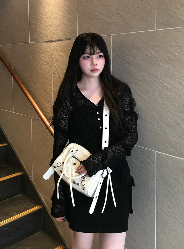 フリルレースカーディガン[ru1276] | レディースファッション通販の