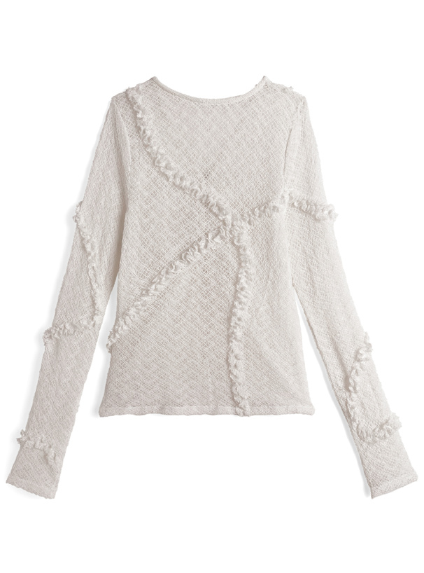フリルレースカーディガン[ru1276] | レディースファッション通販の
