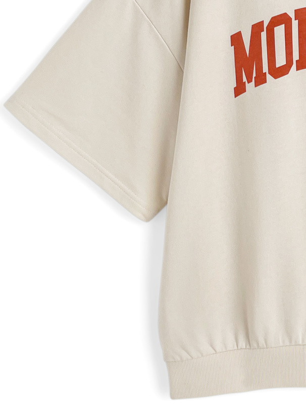 ロゴプリントスウェットトップス