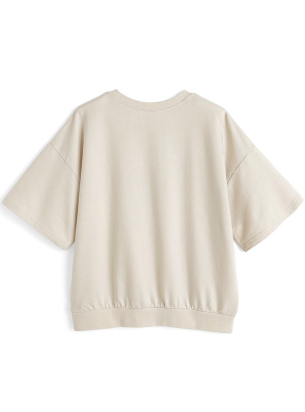 ロゴプリントスウェットトップス