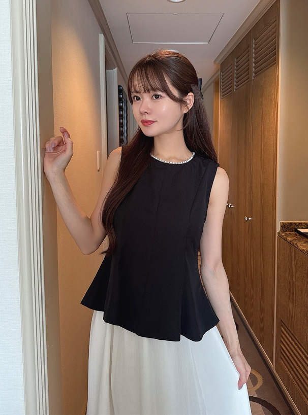 セットアップ ノースリーブ+ロングフレアスカート 韓国系 t918 Amazon.co.jp: [SDSXZWG] Tシャツ ロングスカート レディース