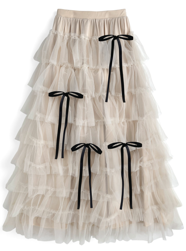 追加オーダー決定・最強愛され】メニーリボンチュールティアード