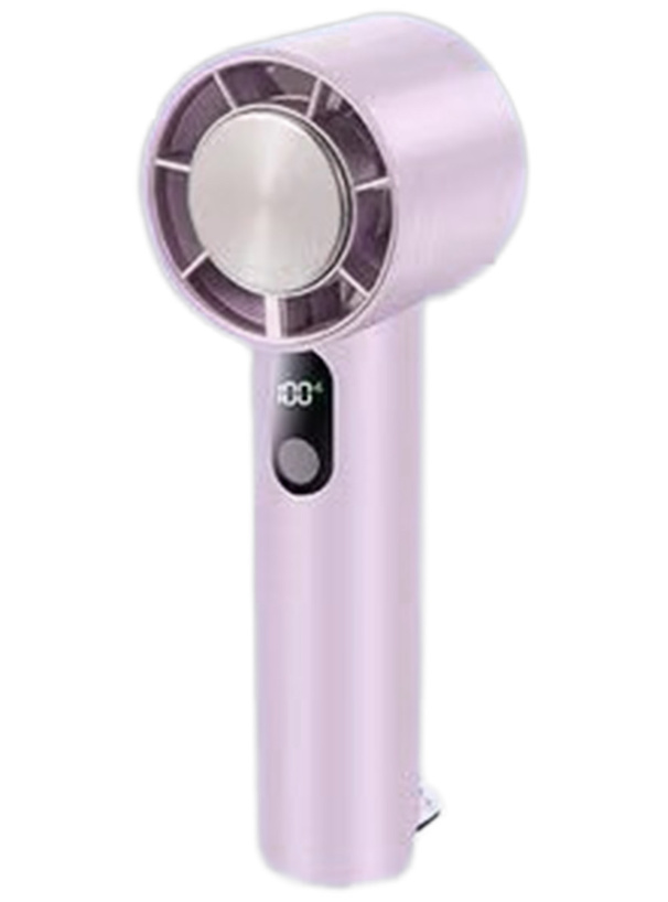 冷却プレート付きハンディファン