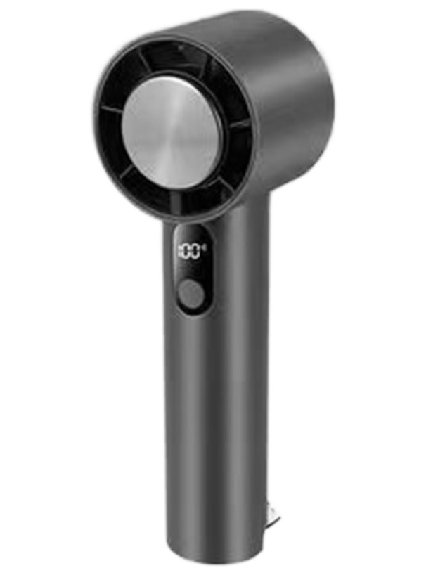 冷却プレート付きハンディファン