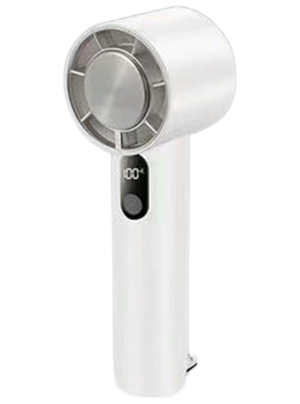 冷却プレート付きハンディファン