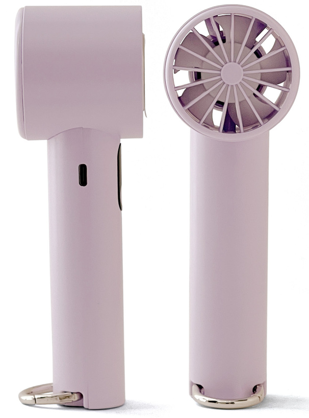 冷却プレート付きハンディファン