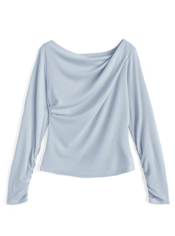 テレコドレープタックトップス