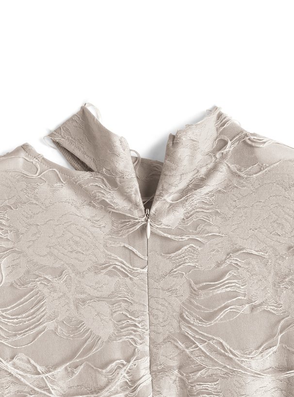 フラワーダメージデザイントップス