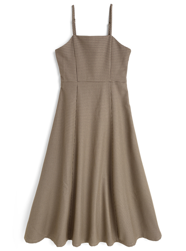 pium 千鳥柄ジャガーベルトミニワンピース ホワイトミックス ONEPIECE – Page 2 – pium