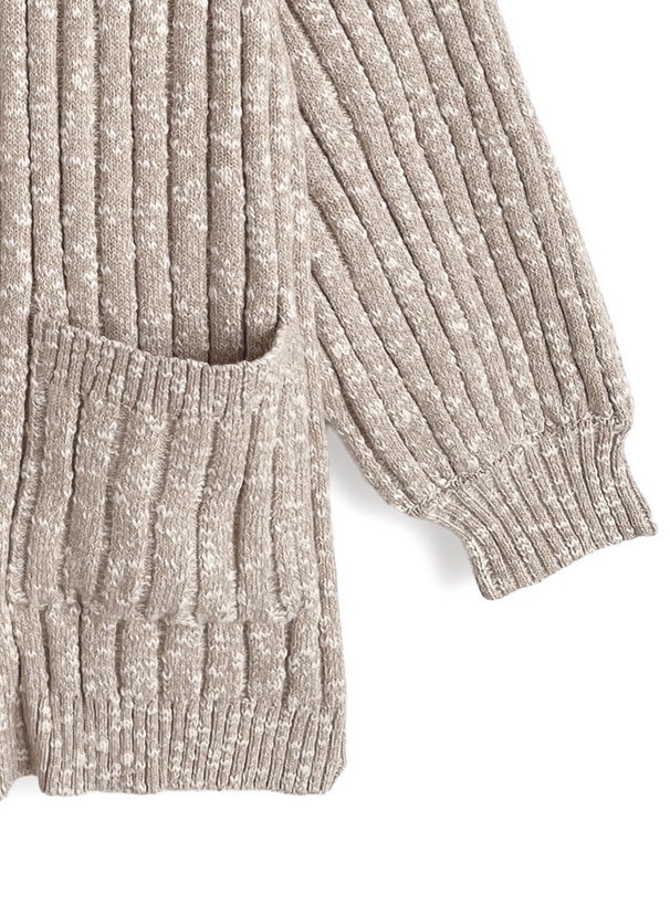 ニットカーディガン×ノースリーブミニワンピースセットアップ[ru1315