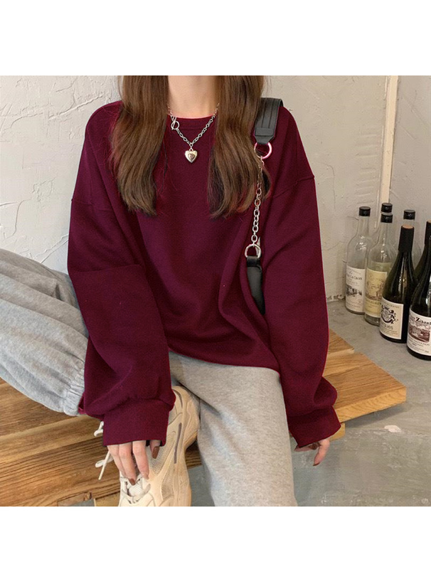 オーバーサイズスウェットトップス