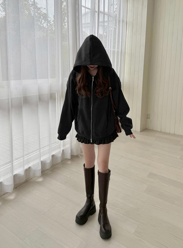 オーバーサイズスウェットパーカー