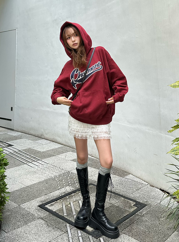 ロゴスウェットパーカー