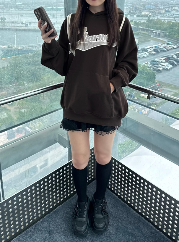 ロゴスウェットパーカー