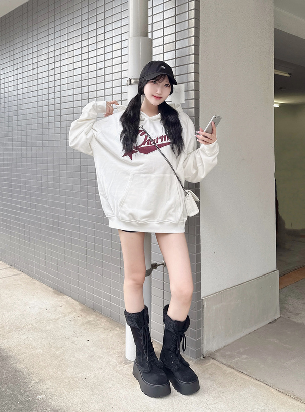 ロゴスウェットパーカー