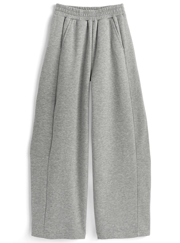 裏起毛カーブラインスウェットパンツ