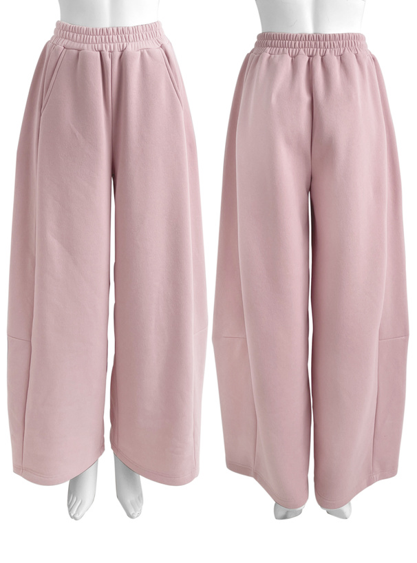 裏起毛カーブラインスウェットパンツ