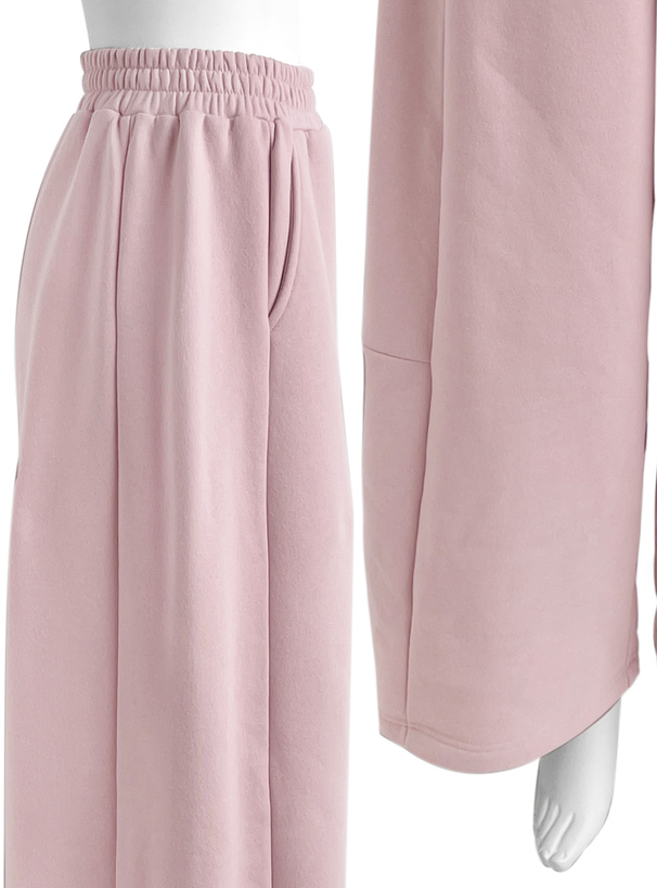 裏起毛カーブラインスウェットパンツ