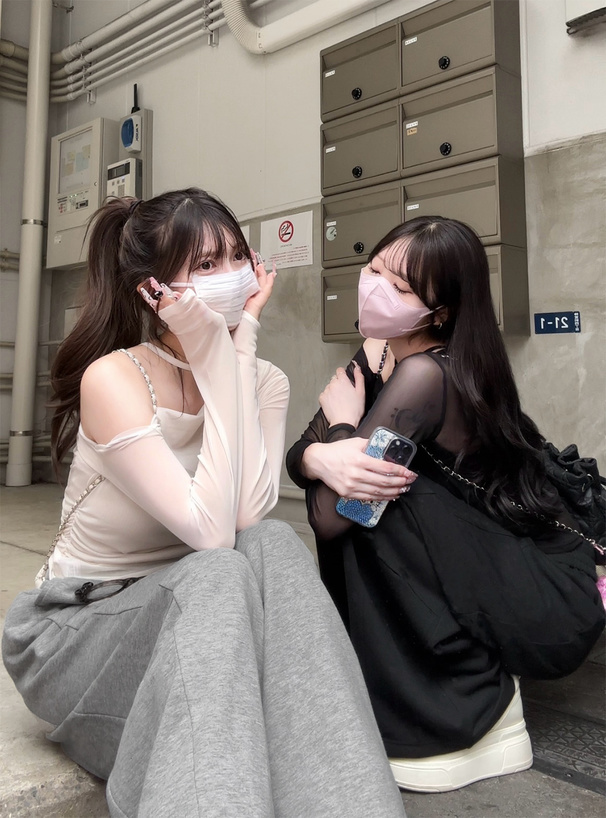 裏起毛カーブラインスウェットパンツ