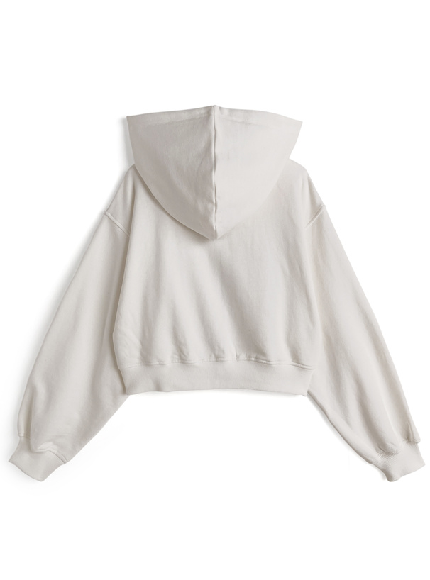 ラインストーンロゴダブルジップパーカー[ru1332] | レディース