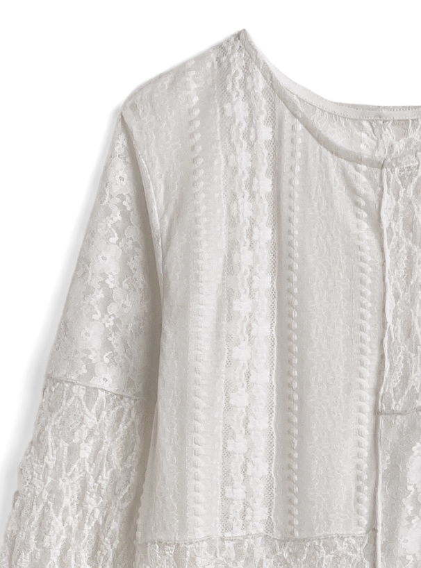 トップス us パッチワークレーストップス[ru1344] | レディースファッション通販の