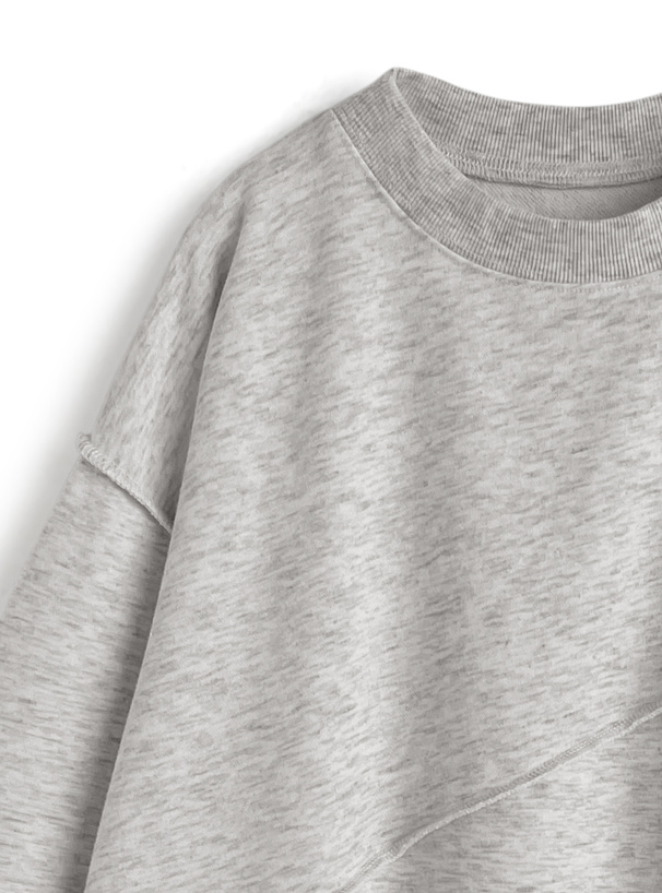 切替デザインスウェットトップス[ru1348] | レディースファッション