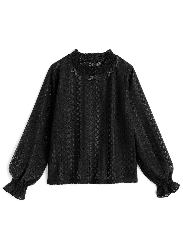 レースリボントップス