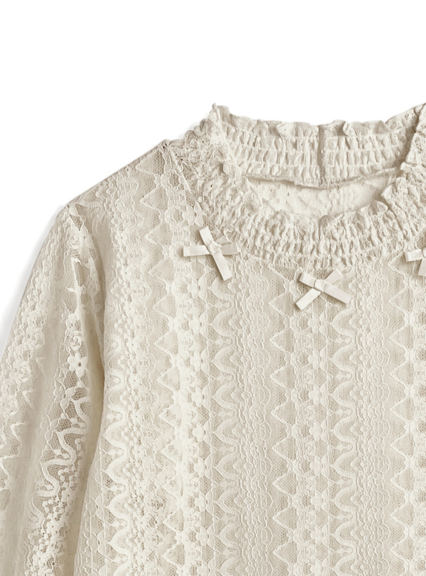 レースリボントップス