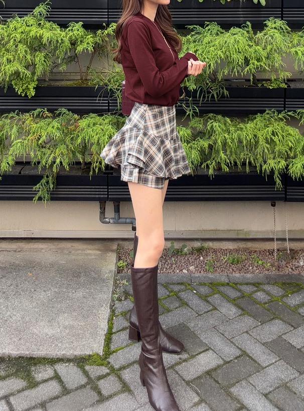 クルーネックニットトップス[ru1368] | レディースファッション通販の