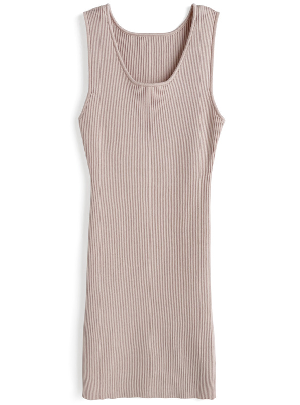 リボンシャギーボレロ×ミニワンピースニットセットアップ