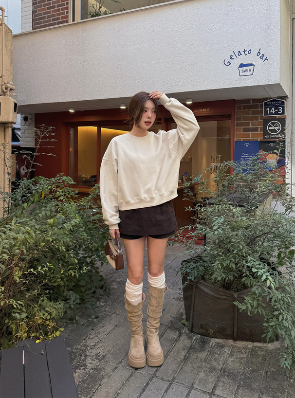 ベーシックスウェットトップス