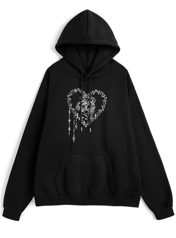 ロゴプリントスウェットパーカー