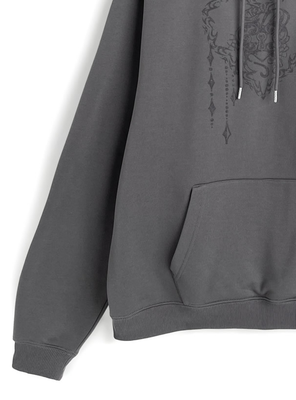 ロゴプリントスウェットパーカー