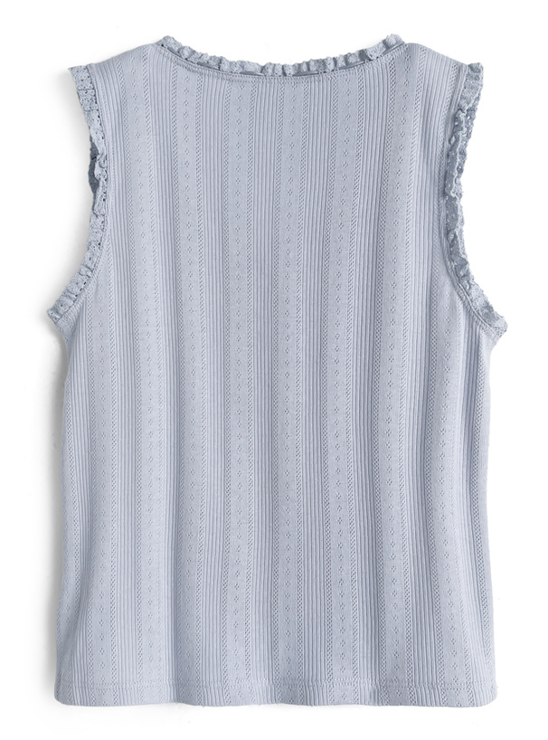 フリルリボンタンクトップ