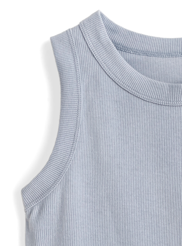 リブタンクトップ