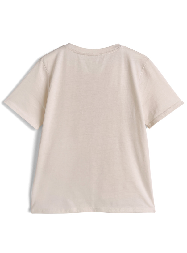 エンボスロゴTシャツ