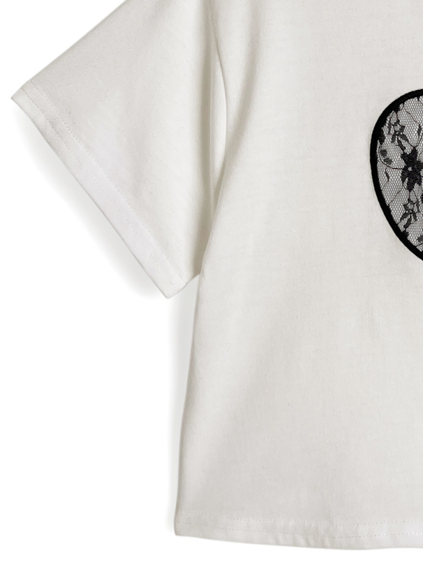 ハートレースTシャツ