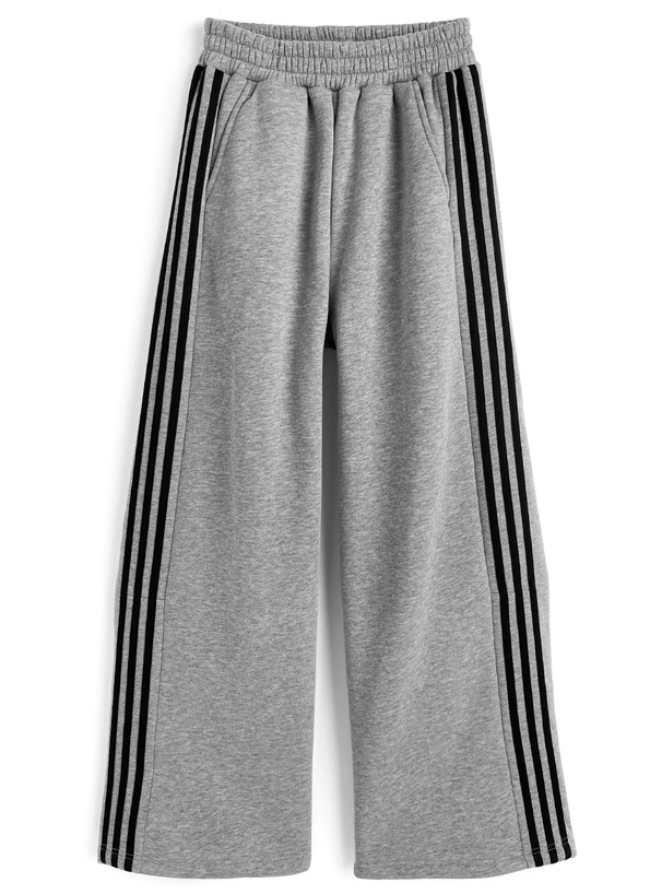 裏起毛サイドラインスウェットパンツ[ru1455]