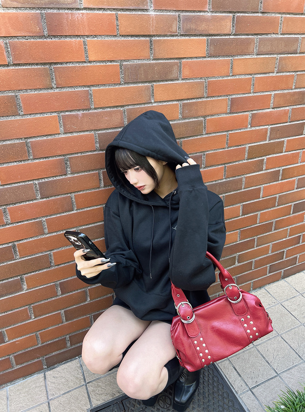 ロゴプリントスウェットトップス